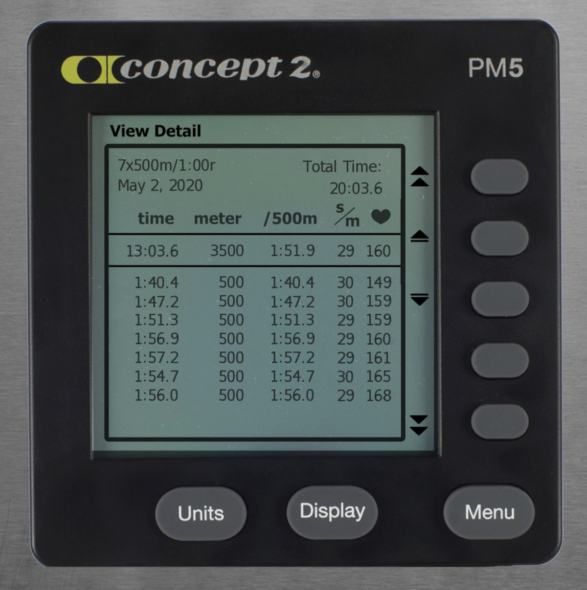 Concept2 Model D Rower with PM5 Monitor (RowErg)