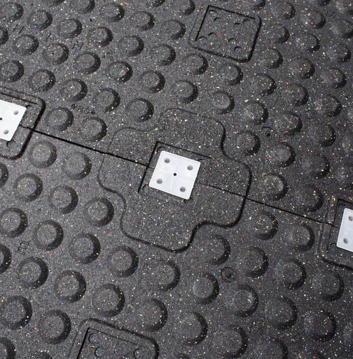 Primal Performance Series Premium Rubber Tile 500x1000x40mm  3mm EPDM top layer