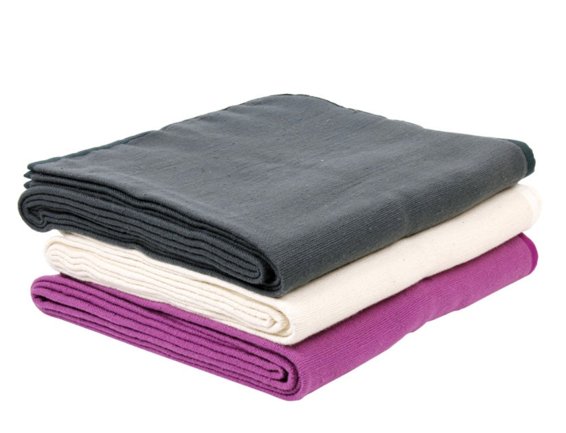 Yoga Mad Hand Woven Cotton Yoga &#39;Seamless&#39; Blanket
