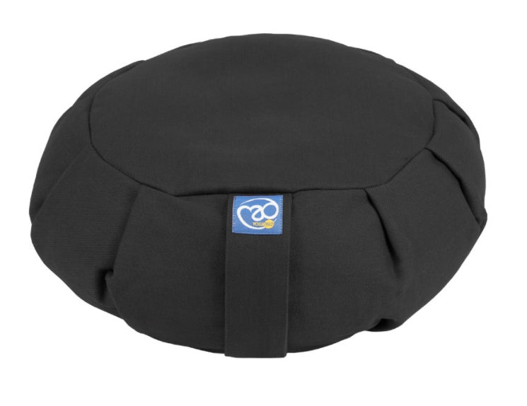 Yoga Mad Pleated Round Zafu Meditation Cushion