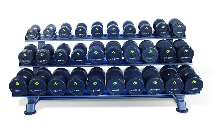 Physical Company PU Dumbbell Sets With Saddle Racks