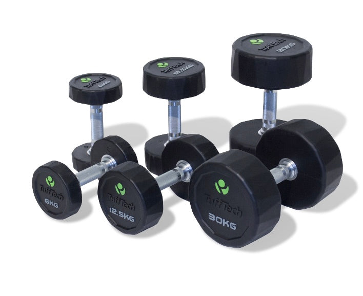 Physical Company PU Dumbbell Sets With Saddle Racks