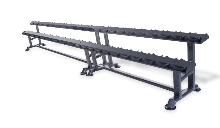 Physical Company PU Dumbbell Sets With Saddle Racks