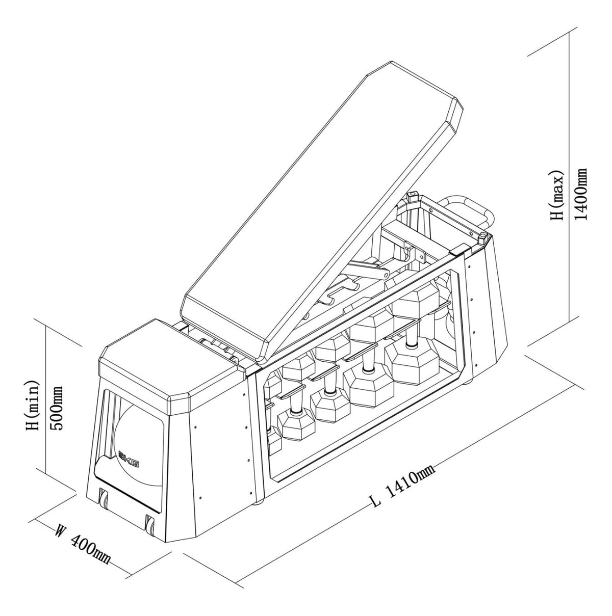 Primal Performance Studio HIIT Bench