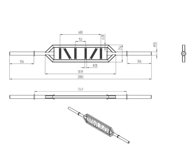 Primal Pro Series Swiss Olympic Bar