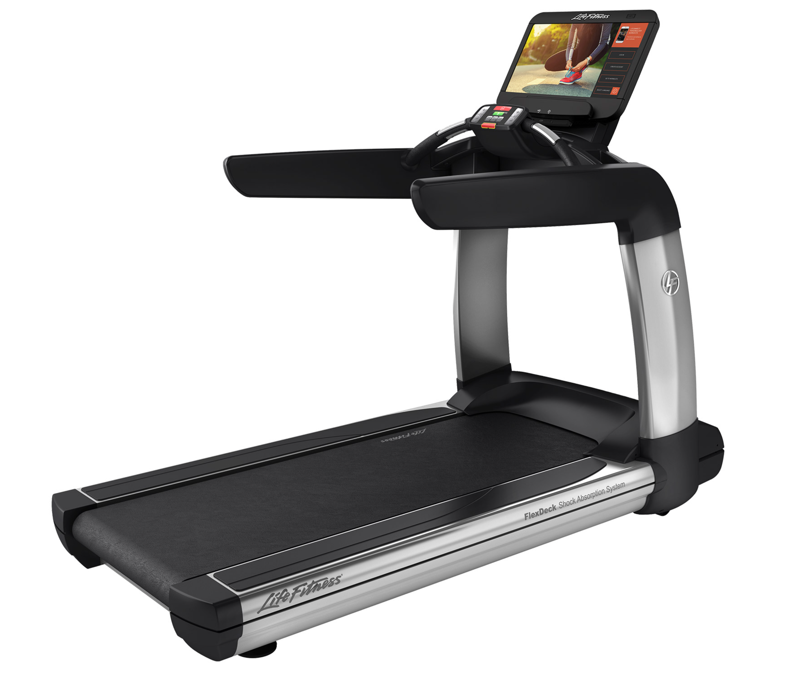 Life fitness running machine hotsell