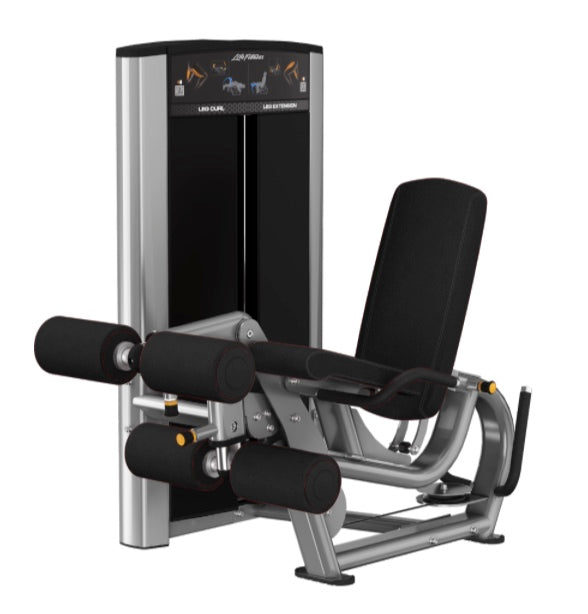 Life Fitness Axiom Series Leg Curl / Leg Extension Selectorised Machine