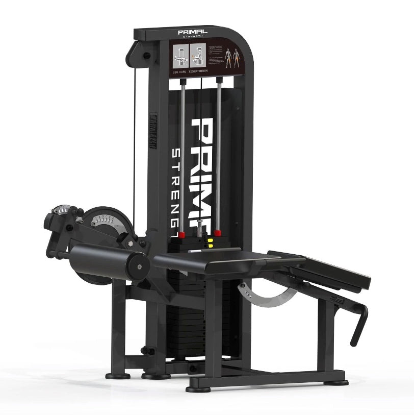 Primal Performance Series 125kg Dual Leg Extension/Prone Leg Curl
