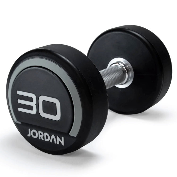 Jordan Premium Urethane Dumbbells (Grey)
