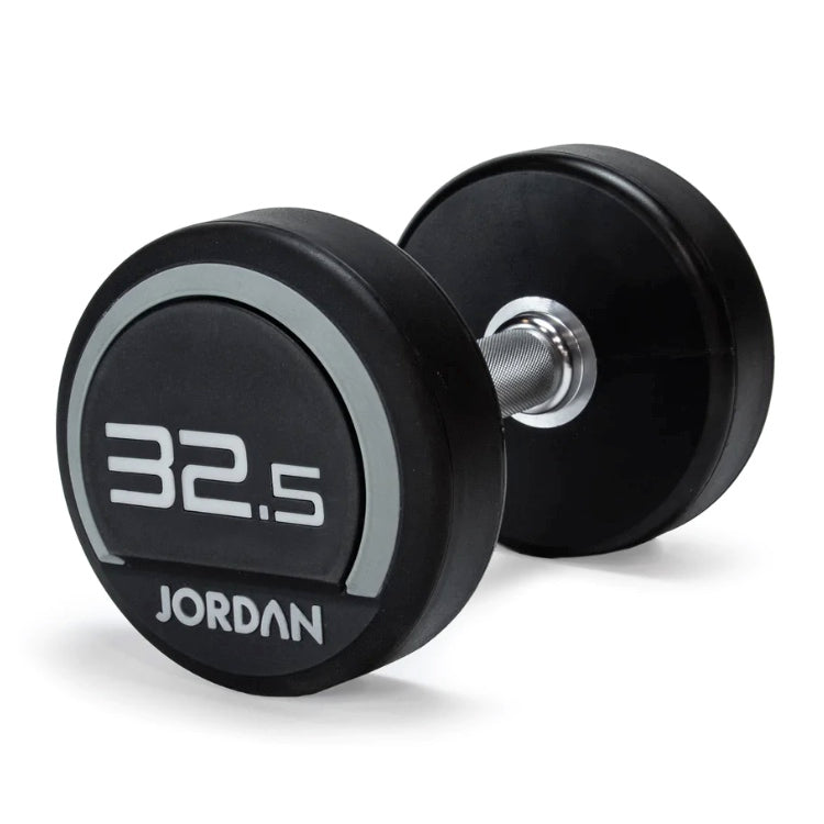 Jordan Premium Urethane Dumbbells (Grey)