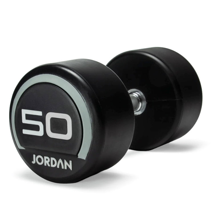 Jordan Premium Urethane Dumbbell Sets (Grey)