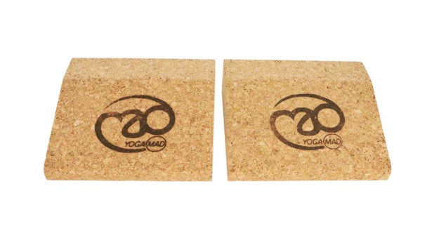 Yoga Mad Mini Cork Yoga Wedge - Pair