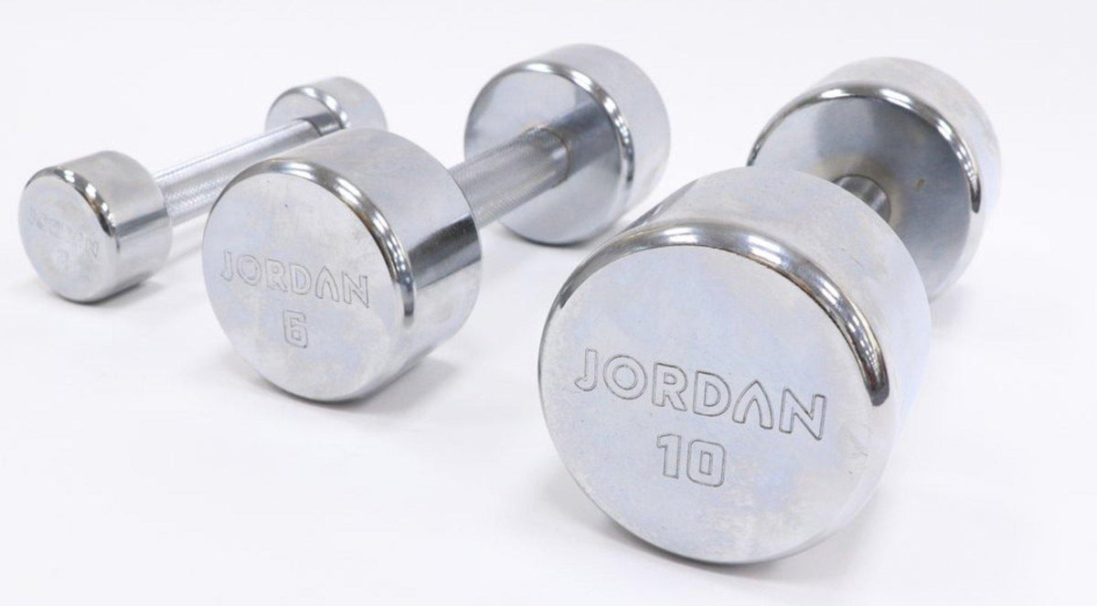 Jordan Chrome Dumbbell Sets