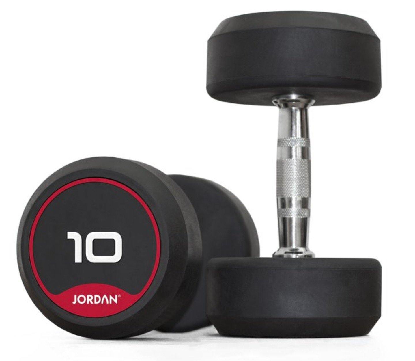 Jordan Studio Db Rack Jordan Classic Rubber Dumbbell set 2.5-25kg with Rack