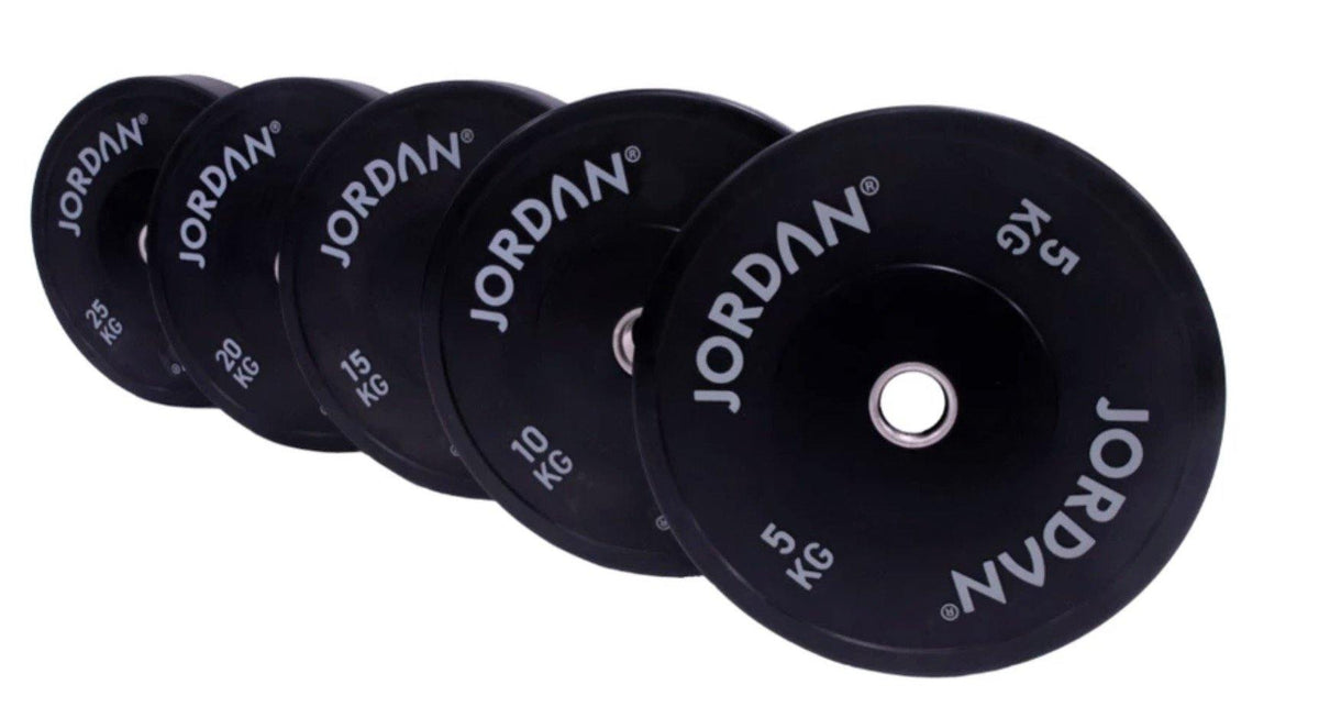 Jordan HG Black Rubber Bumper Plates