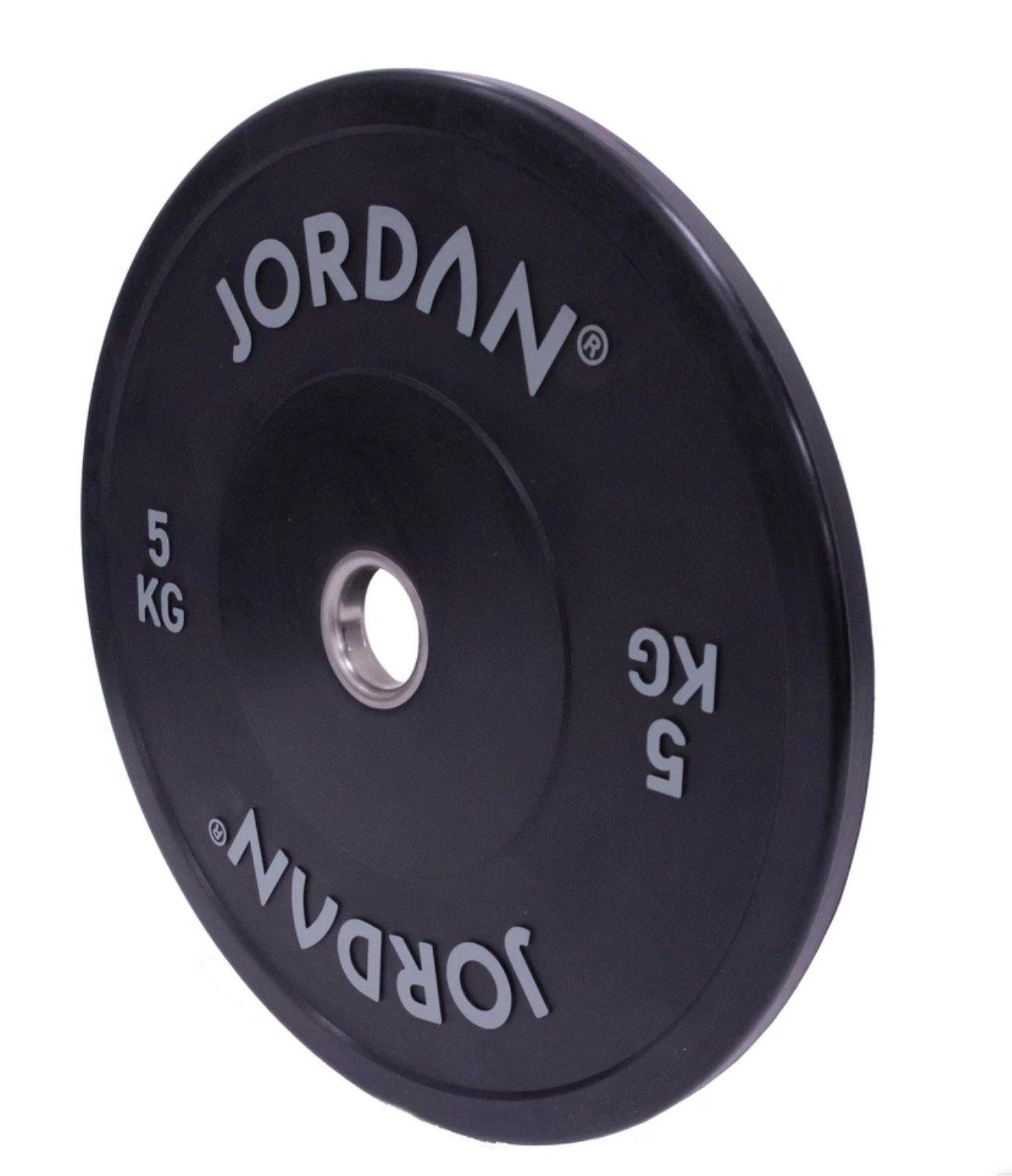 Jordan HG Black Rubber Bumper Plates  