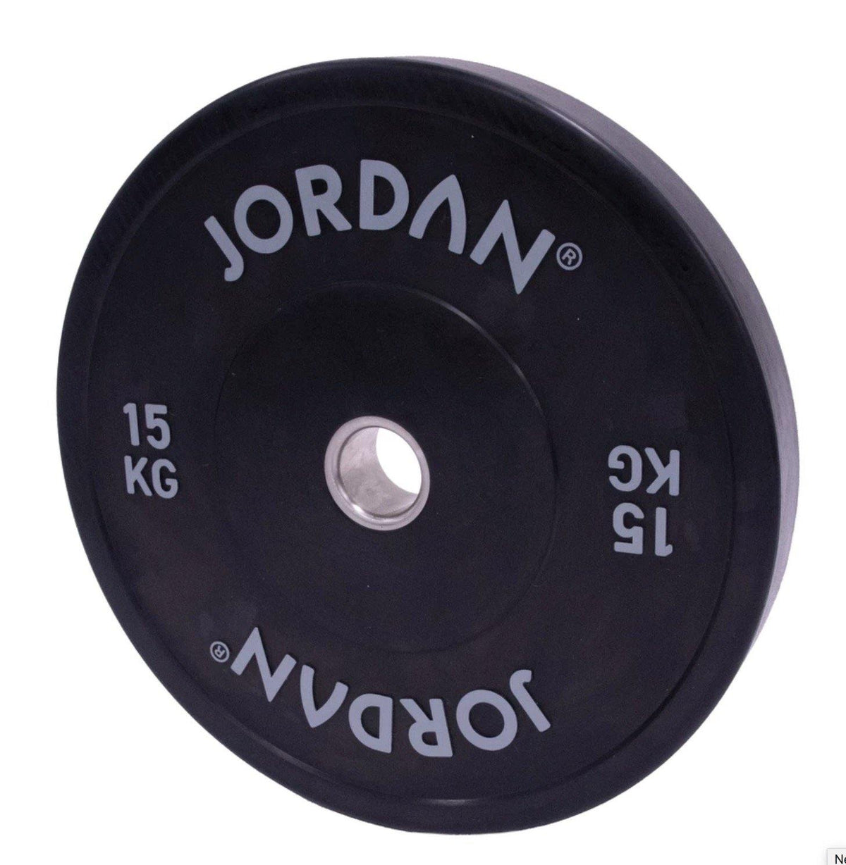 Jordan HG Black Rubber Bumper Plates