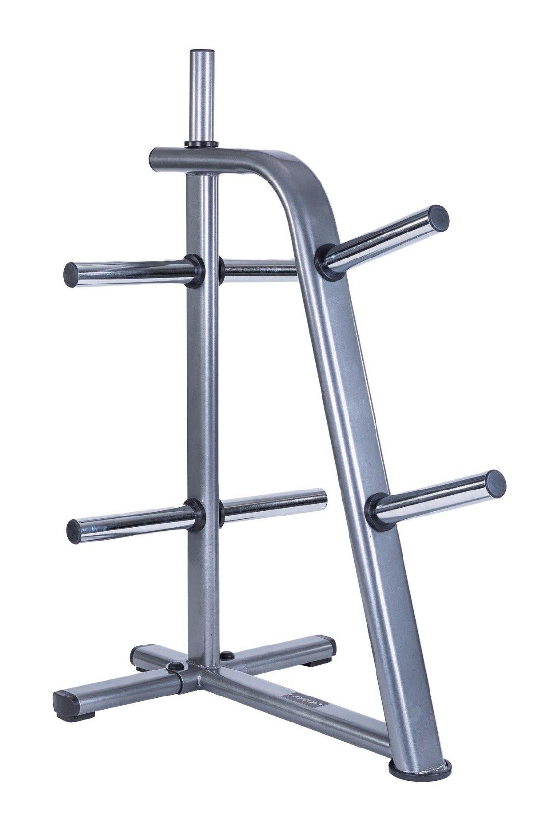 Jordan 200kg Classic Rubber Olympic Disc Set with Weight Tree