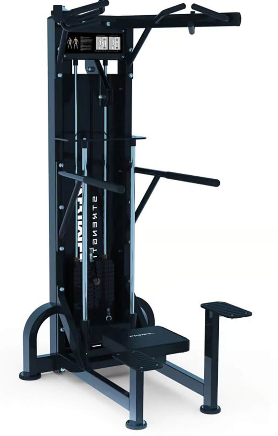 Primal Performance Series 125kg Pin-Select - Dual Assisted Chin/Dip