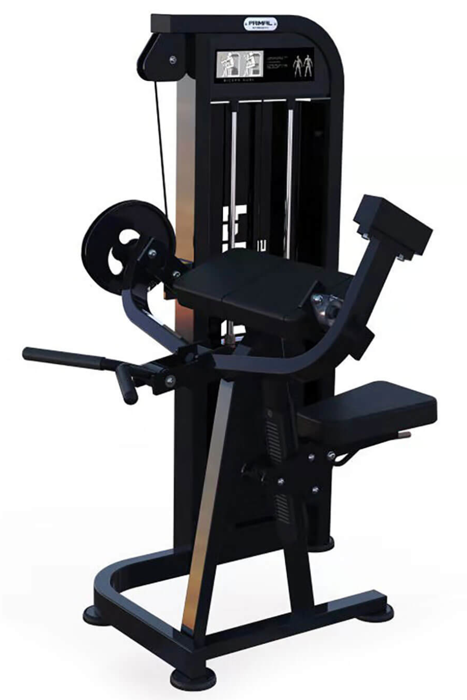 Primal Performance Series 125kg Pin-Select - Bicep Curl