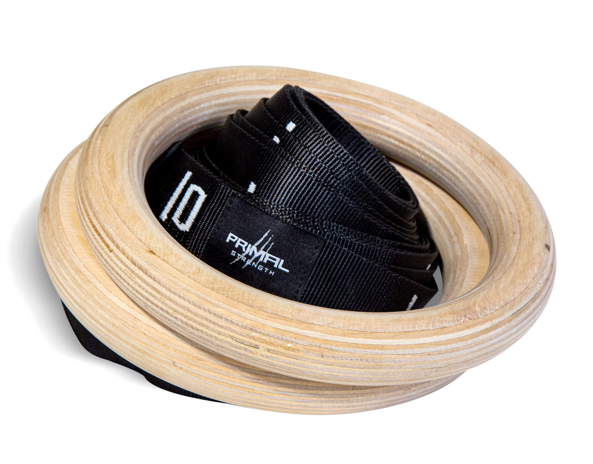 Primary Pro Rings Primal Pro Series Wooden Gym Rings
