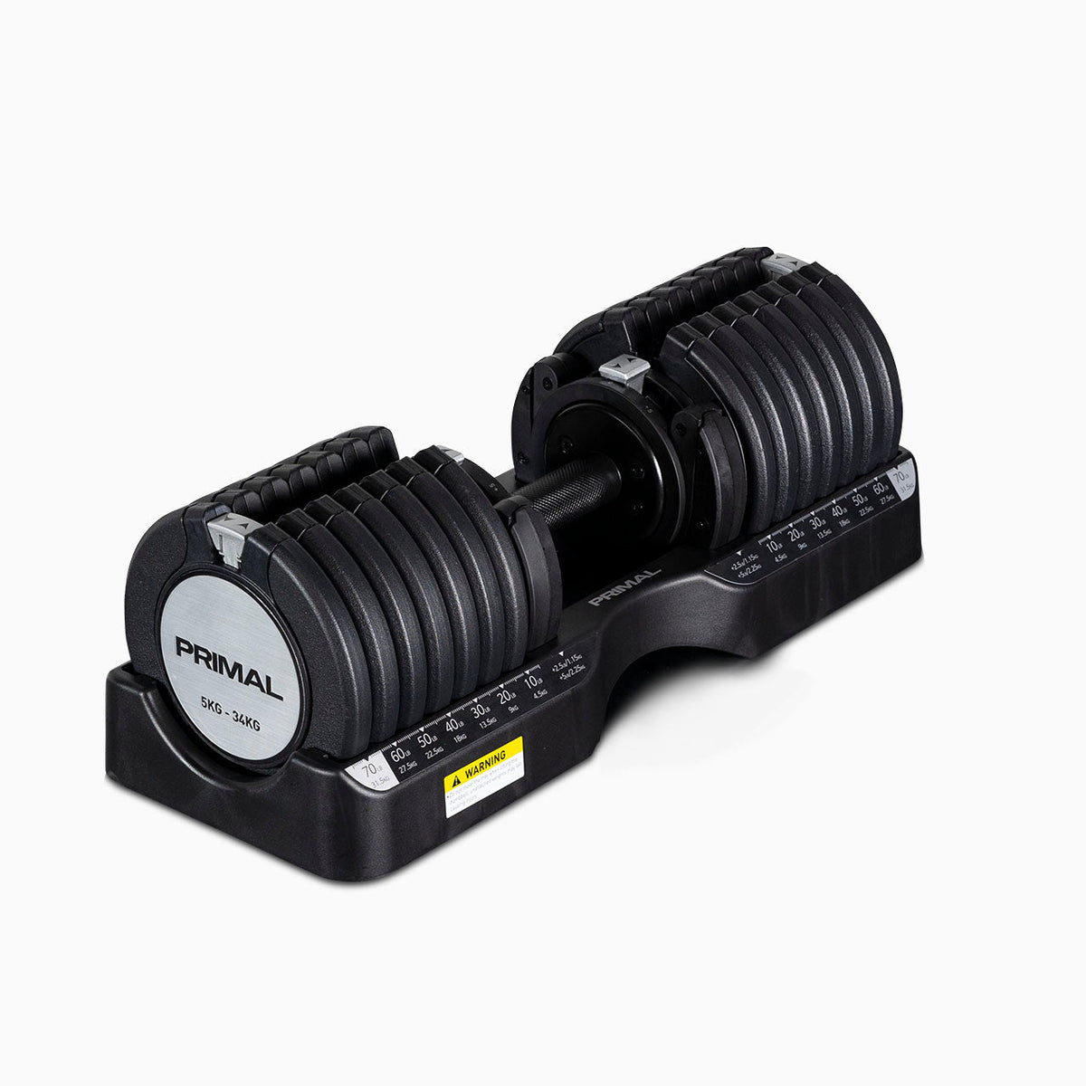 Primal Personal Series 5-34kg Adjustable Dumbbell