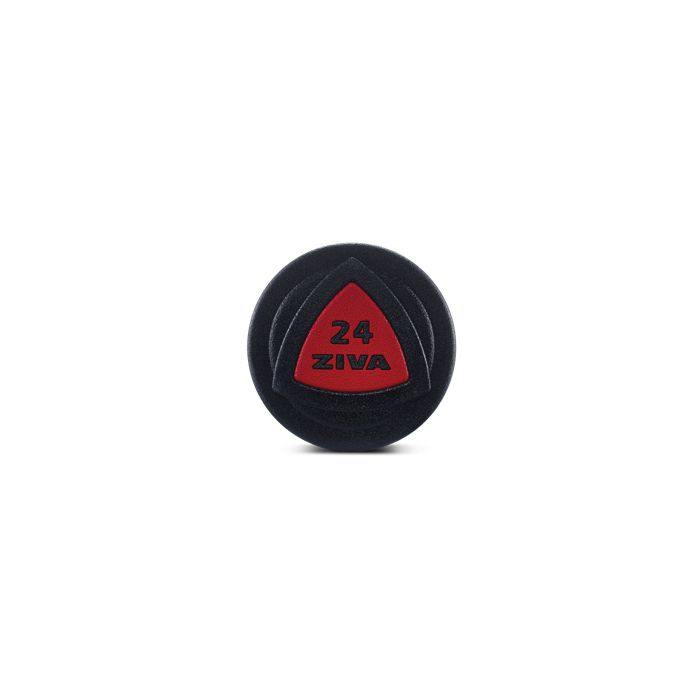 Ziva ZVO Urethane Dumbbell Sets - Red Logo