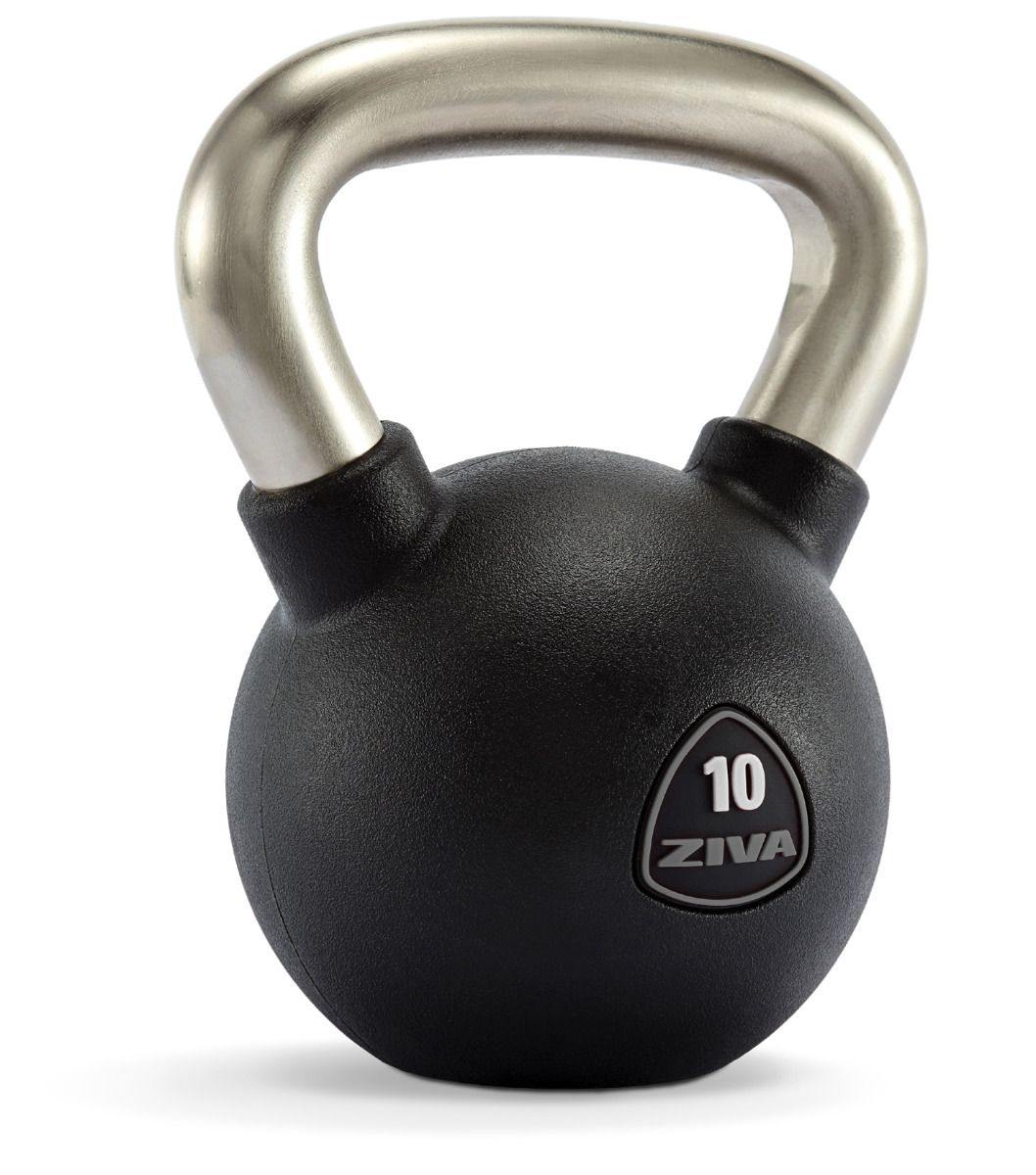 Ziva SL Rubber Kettlebell - Grey