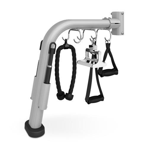 Life Fitness Signature Series Mutli Jungle Handle Rack