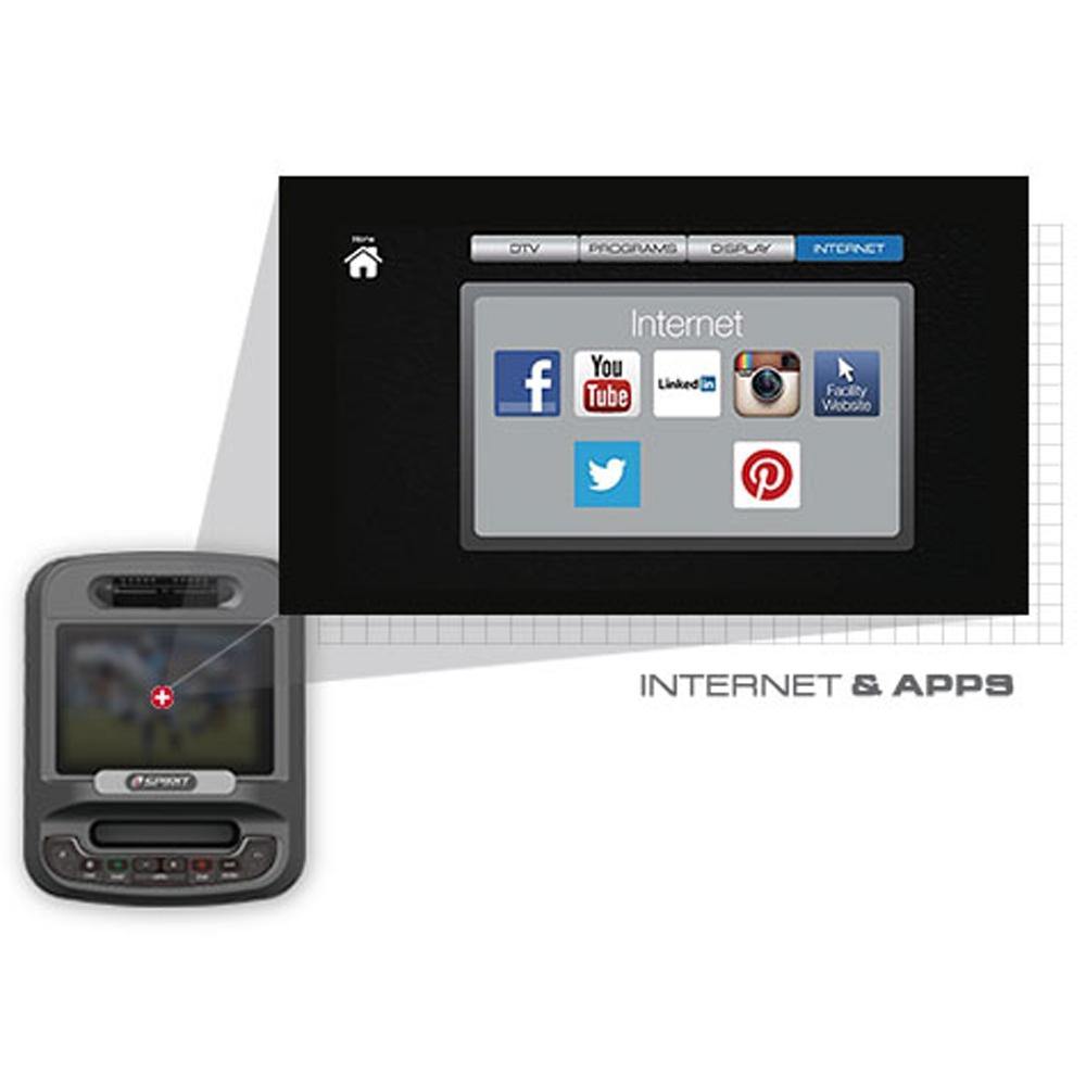 Spirit Fitness CU900 Upright Cycle