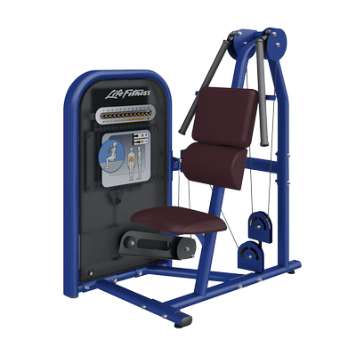 Life fitness abdominal 2024 crunch machine