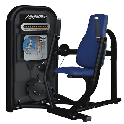 Life Fitness Circuit Series Chest Press Selectorised Machine