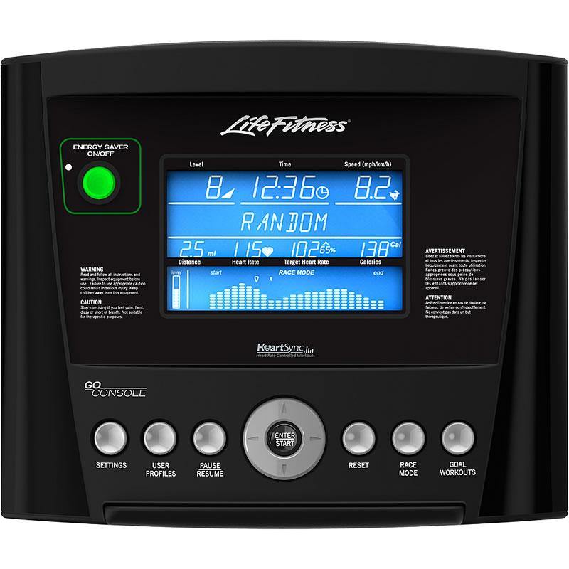 Life Fitness E1 Elliptical Cross Trainer with Go Console