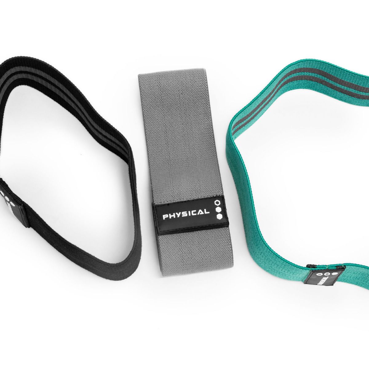 Physical Company Cotton Glute Bands - Set Of 3.