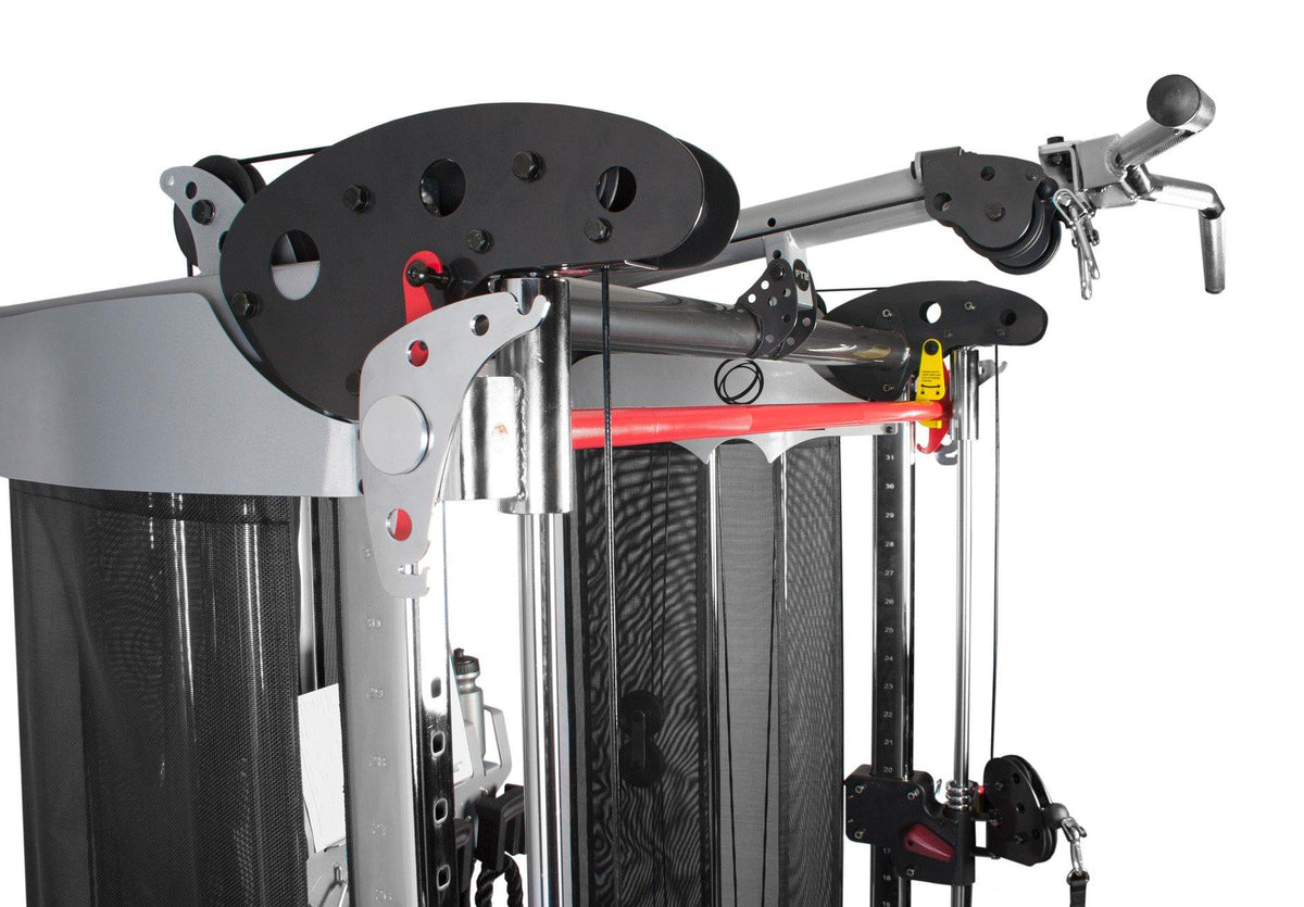 inspire ft2 side image showing pull up bar and smith machine