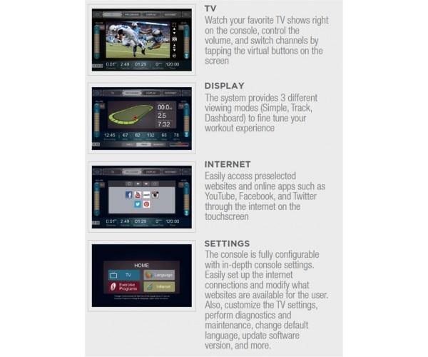 Spirit Fitness CT850 Treadmill with TFT console