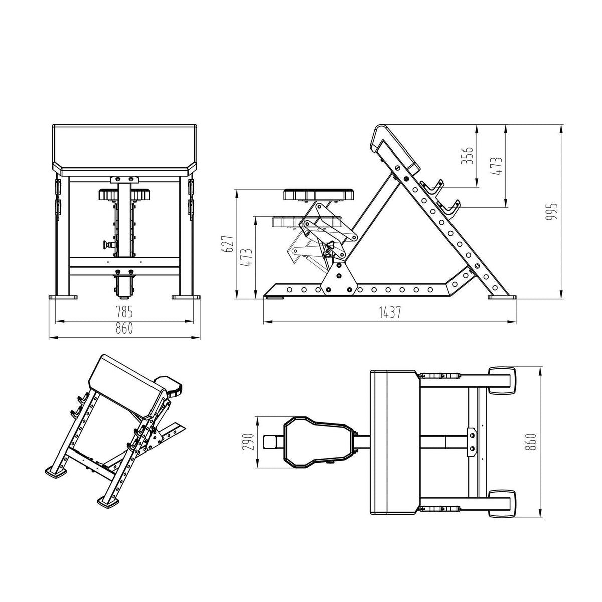 Primal Strength Monster Preacher Curl