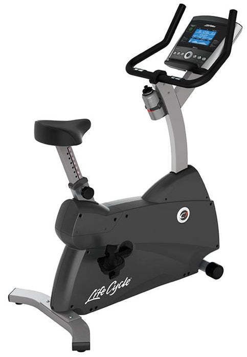 Life Fitness C1 Upright Bike with Go Console