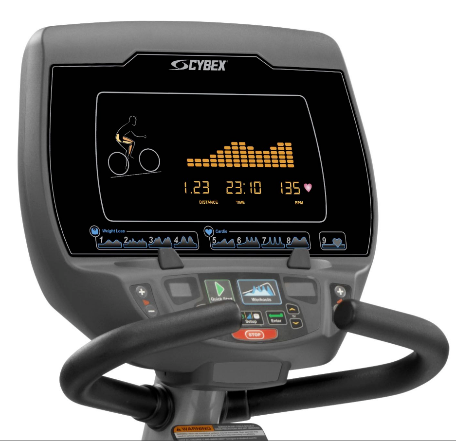 Cybex 625R Recumbent Exercise Bike  