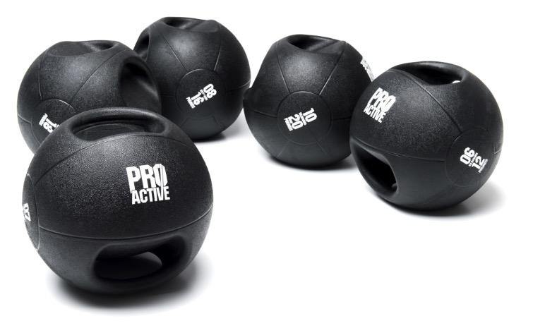 Pro-active Double Grip Medicine Balls