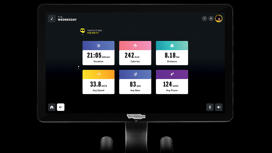 Technogym Bike ( Showroom Model)