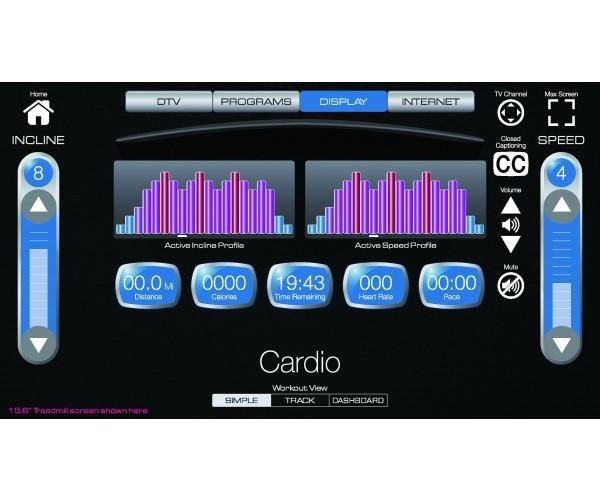 Spirit Fitness CT850 Treadmill with TFT console